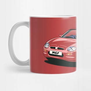 MG MGF NightFire Red Car Mug